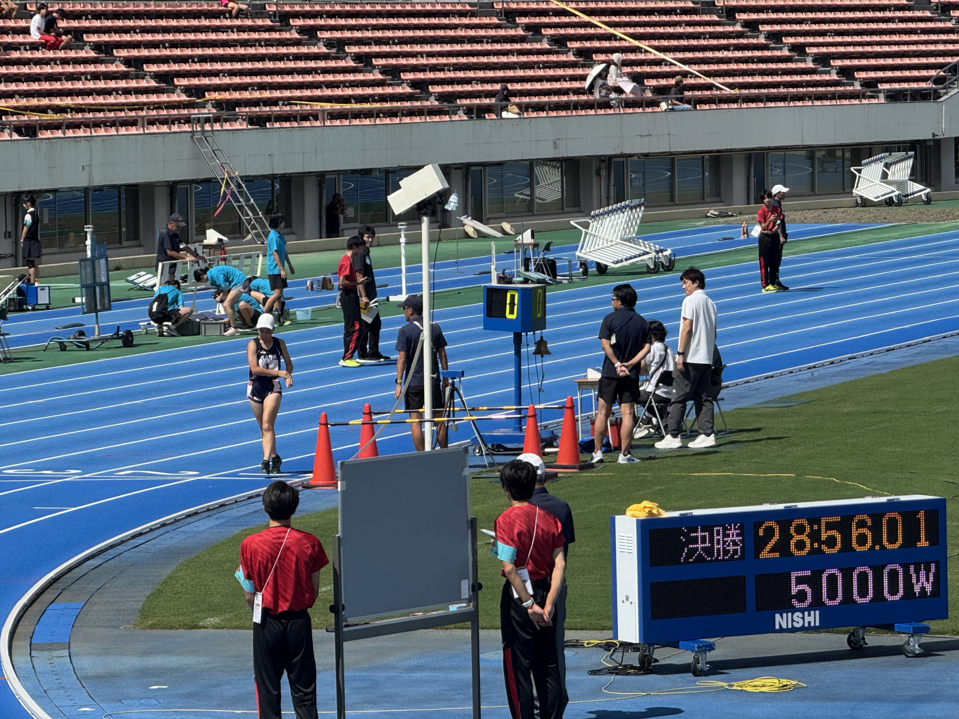 都新人 女子5000m競歩 （武蔵野北高校陸上競技部）